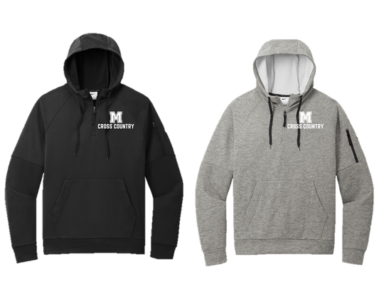 Mechanicville Cross Country 2026 - NKFD9742 Nike 1/4-Zip Fleece Hoodie