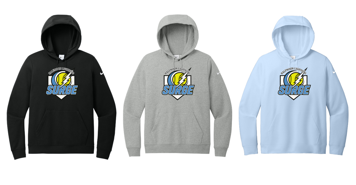 Halfmoon Lightning Surge 2026 - NKFD9889 Nike Women's Club Fleece Pullover Hoodie