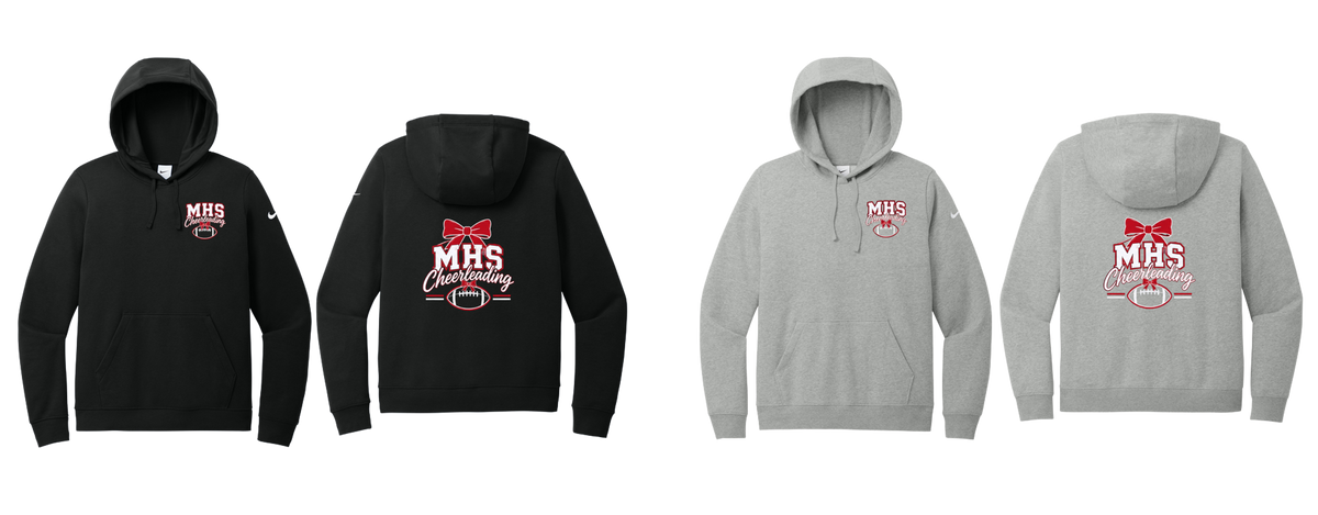 MHS Cheerleading 2026 - NKFD9889 Nike Women's Club Pullover Hoodie