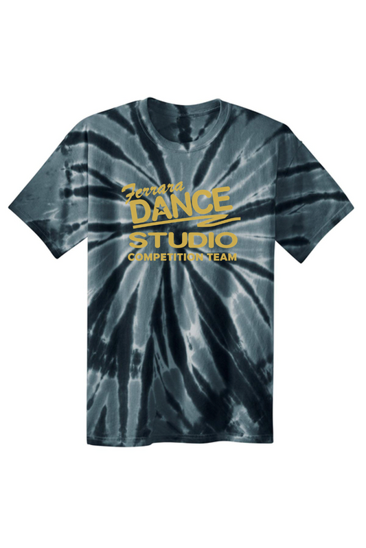 Ferrara Dance Studio - PC147Y Youth Tie-Dye Tee - Black