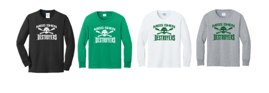 Miss Shen Destroyers - PC54YLS Youth Long Sleeve Tee