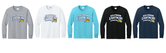 Halfmoon Lightning Strikers 2026 - PC54YLS Youth Long Sleeve Cotton Tee