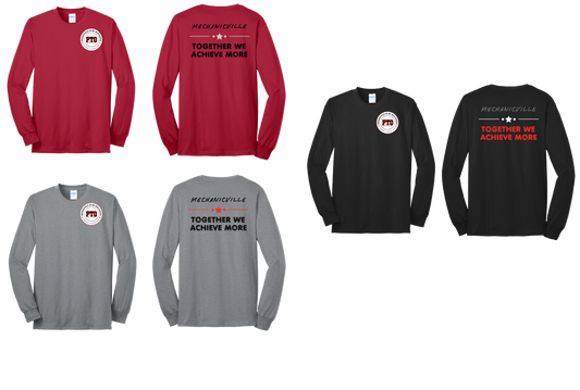 Mechanicville PTO - PC55LS Long Sleeve Core Blend Tee