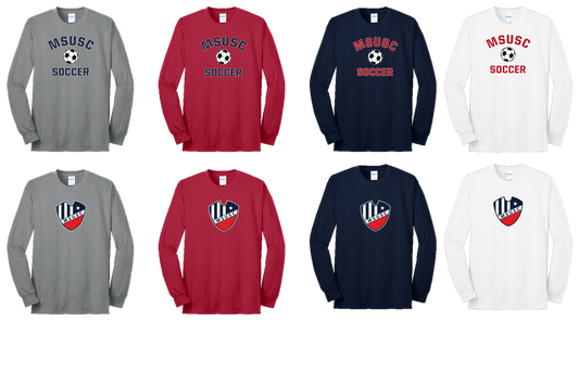 MSUSC - PC55LS Long Sleeve Core Blend Tee