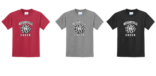 Jr. Raiders Cheerleading - PC55Y Youth Core Blend Tee