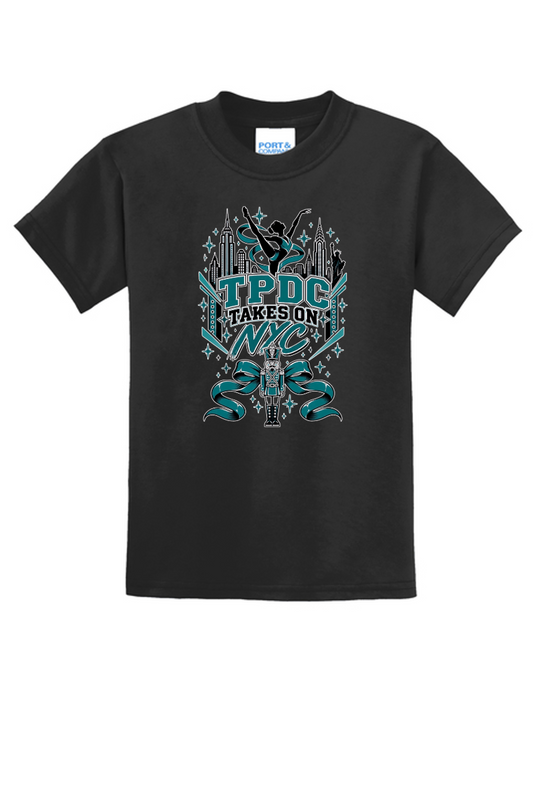 TPDC - PC55Y Youth Core Blend Tee - Black