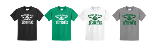Miss Shen Destroyers - PC55Y Youth Core Blend Tee