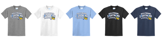 Halfmoon Lightning Strikers 2026 - PC55Y Youth Core Blend Tee