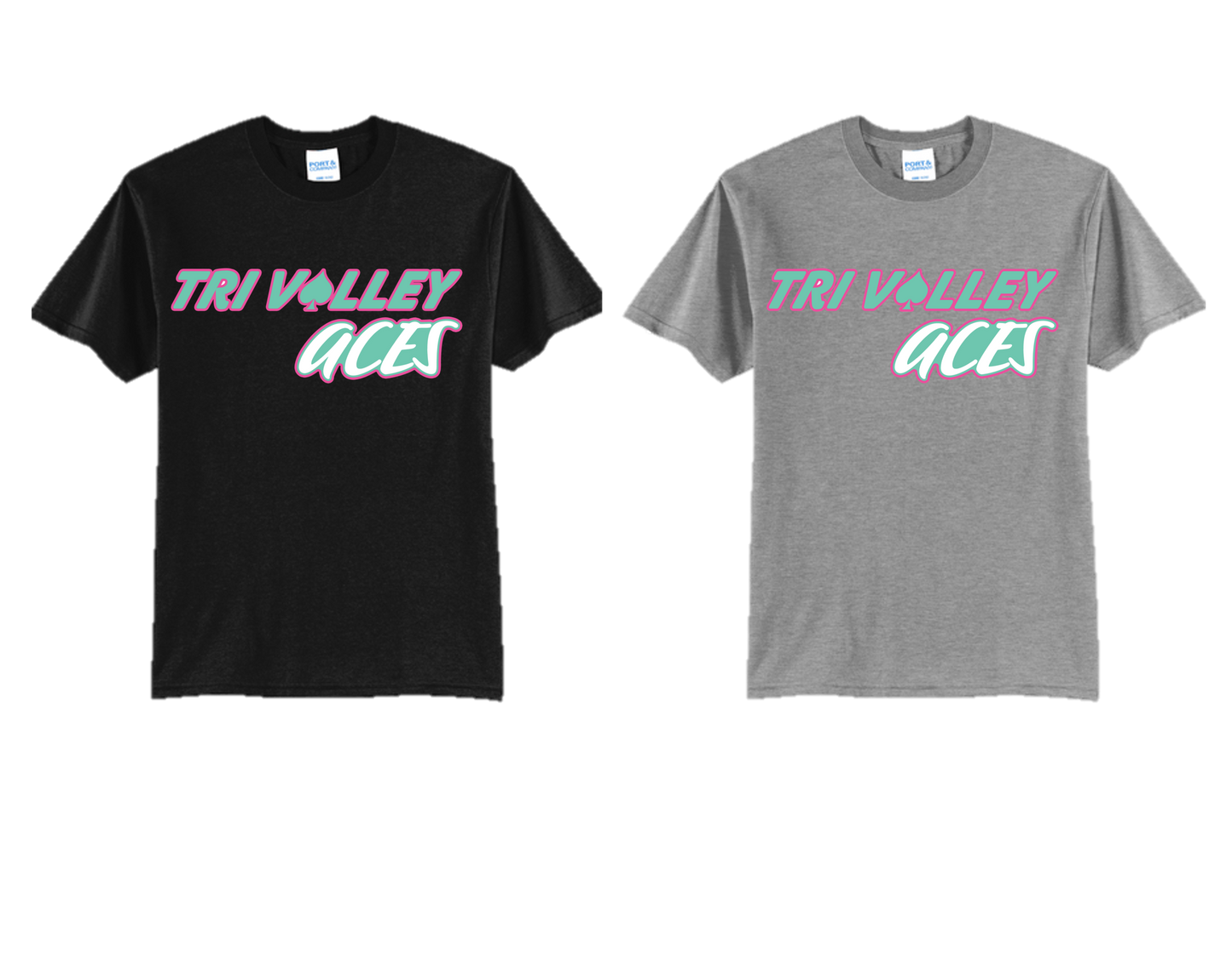 Tri Valley Aces - PC55 Core Blend Tee