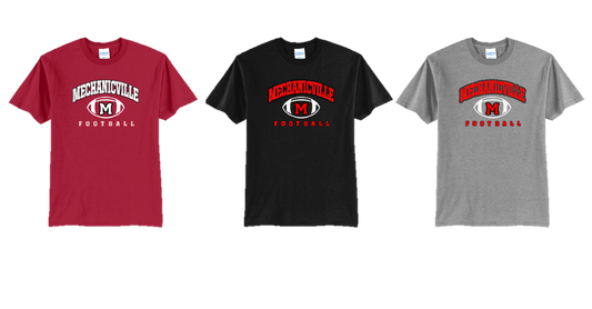 Mechanicville Football - PC55 Core Blend Tee