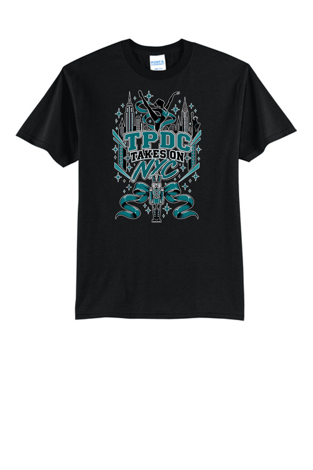 TPDC - PC55 Core Blend Tee - Black