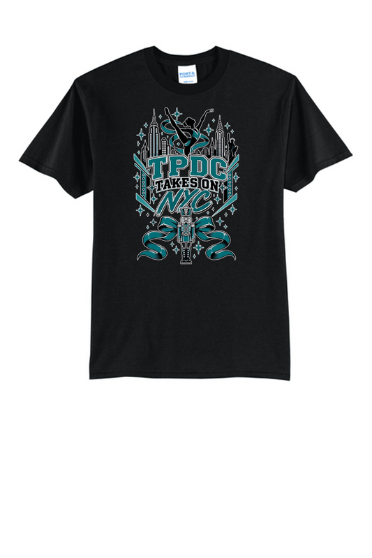 TPDC - PC55 Core Blend Tee - Black