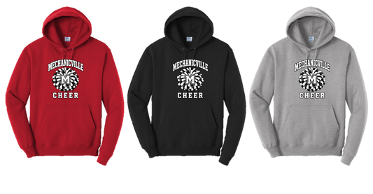 Jr. Raiders Cheerleading - PC78H Fleece Pullover Hooded Sweatshirt