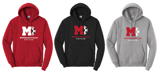 Mechanicville Soccer 2026 - PC78H Fleece Pullover Hooded Sweatshirt