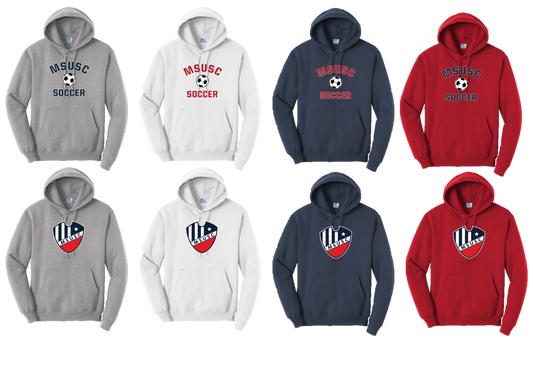 MSUSC - PC78H Fleece Pullover Hooded Sweatshirt