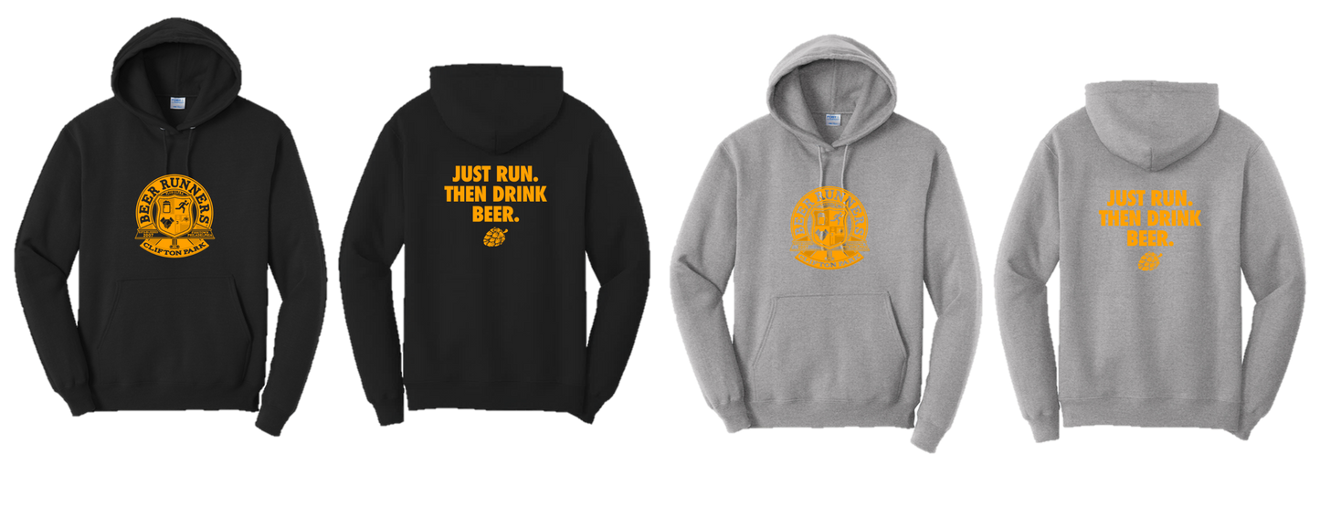 CP Beer Runners - PC78H Fleece Pullover Hooded Sweatshirt