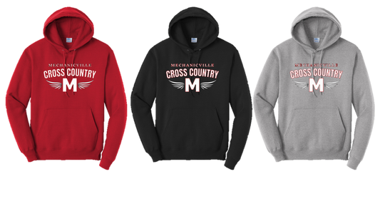 Mechanicville Cross Country 2026 - PC78H Fleece Pullover Hooded Sweatshirt