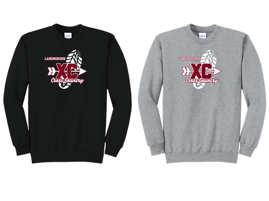 Lansingburgh XC - PC78 Fleece Crewneck Sweatshirt