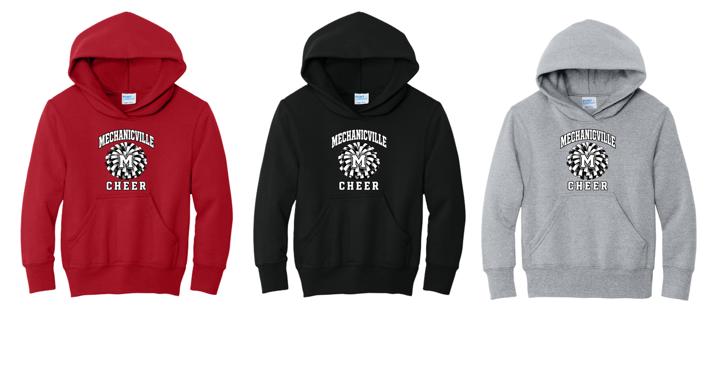 Jr. Raiders Cheerleading - PC90YH Youth Pullover Hooded Sweatshirt