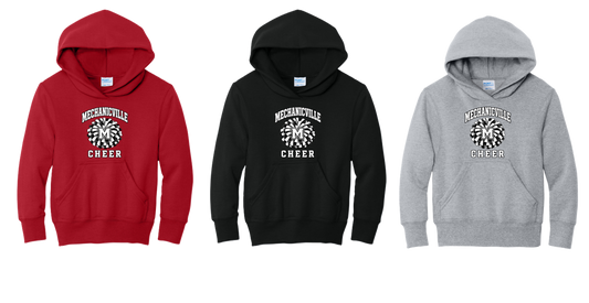 Jr. Raiders Cheerleading - PC90YH Youth Pullover Hooded Sweatshirt