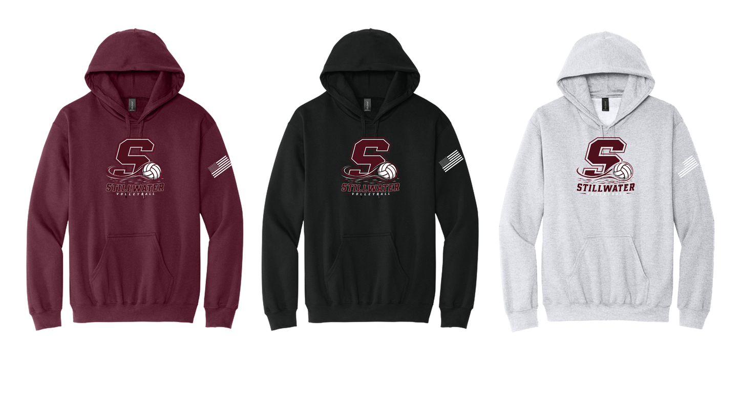 Stillwater Volleyball - SF500 Midweight Pullover Hooded Sweatshirt