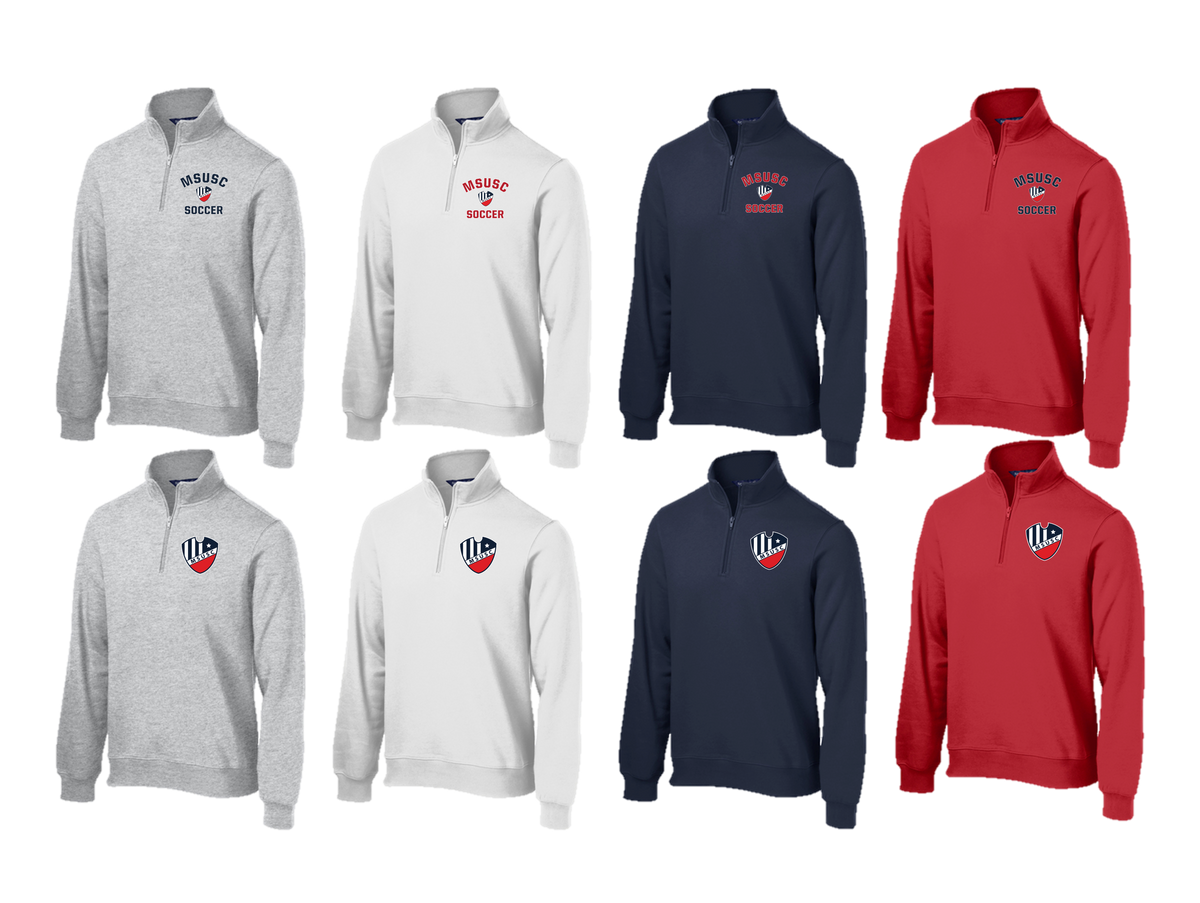 MSUSC - ST253 1/4-Zip Sweatshirt