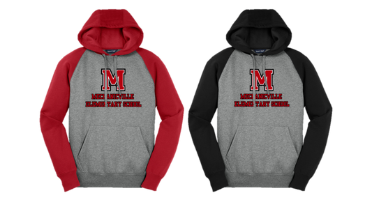 Mechanicville Elementary School 2024 - ST267 Colorblock Pullover Hooded Sweatshirt