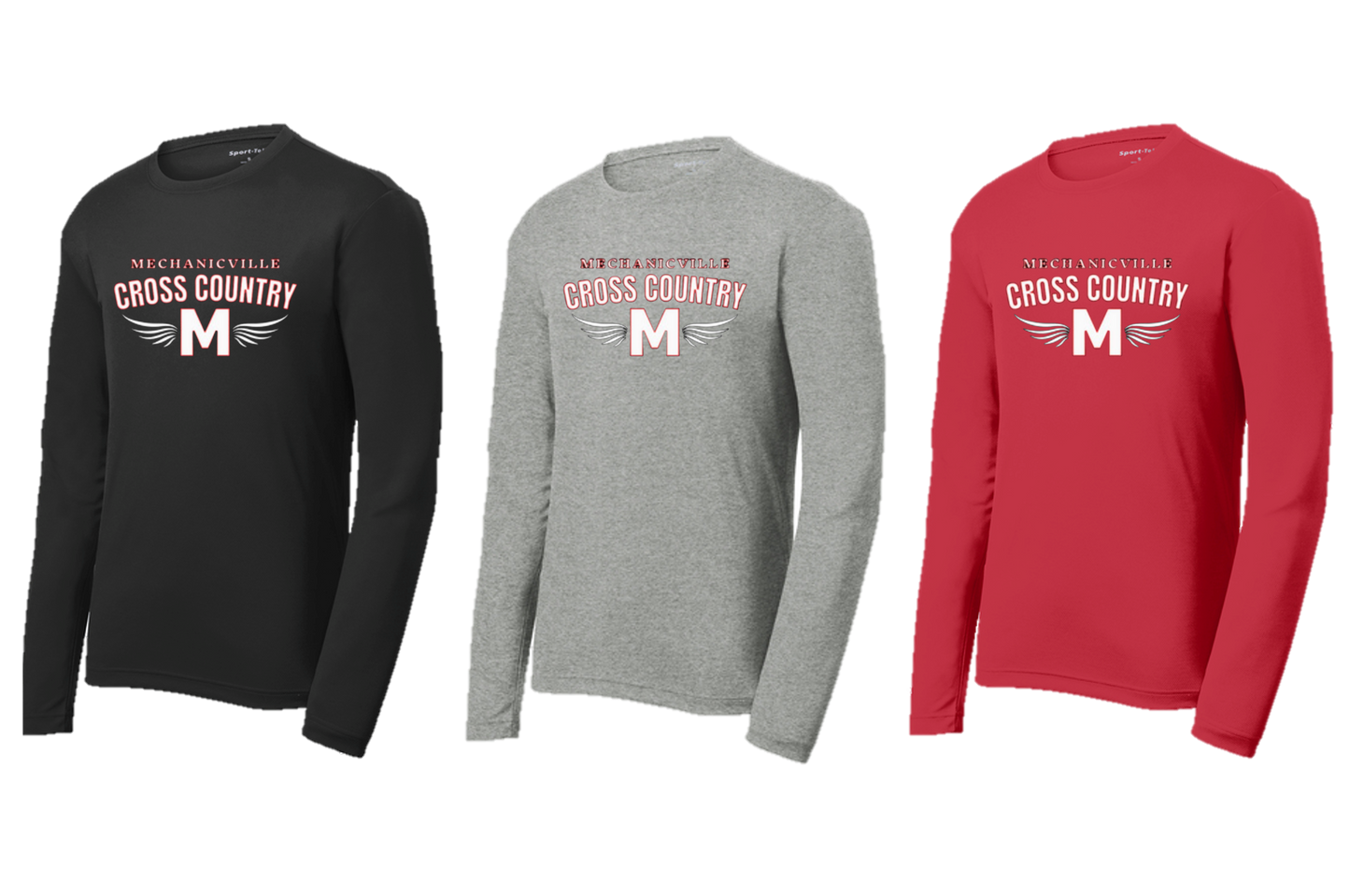 Mechanicville Cross Country 2026 - ST340LS Sport-Tek® Long Sleeve Tee