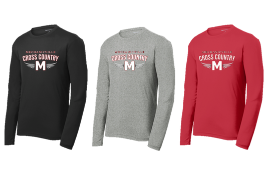 Mechanicville Cross Country 2026 - ST340LS Sport-Tek® Long Sleeve Tee
