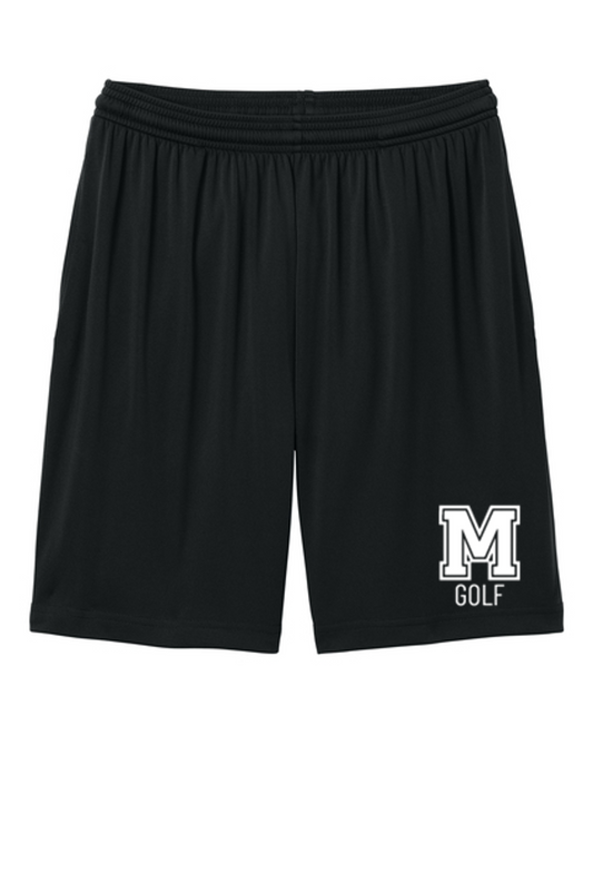 Mechanicville Golf - ST349P 7” Pocketed Short - Black