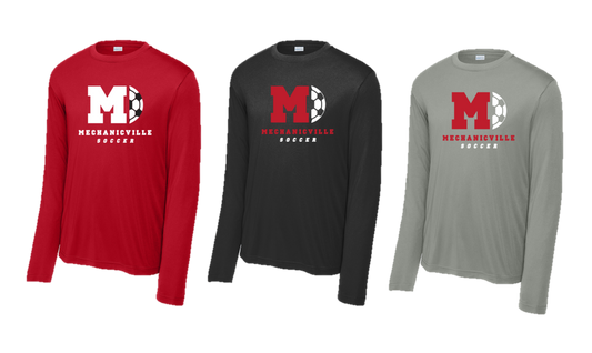 Mechanicville Soccer 2026 - ST350LS Sport-Tek® Long Sleeve Tee
