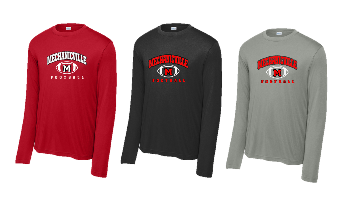 Mechanicville Football - ST350LS Sport-Tek® Long Sleeve Tee