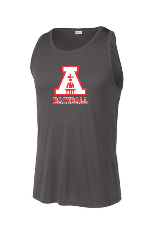 Albany Academy Baseball - ST356 Sport-Tek ® Tank - Grey