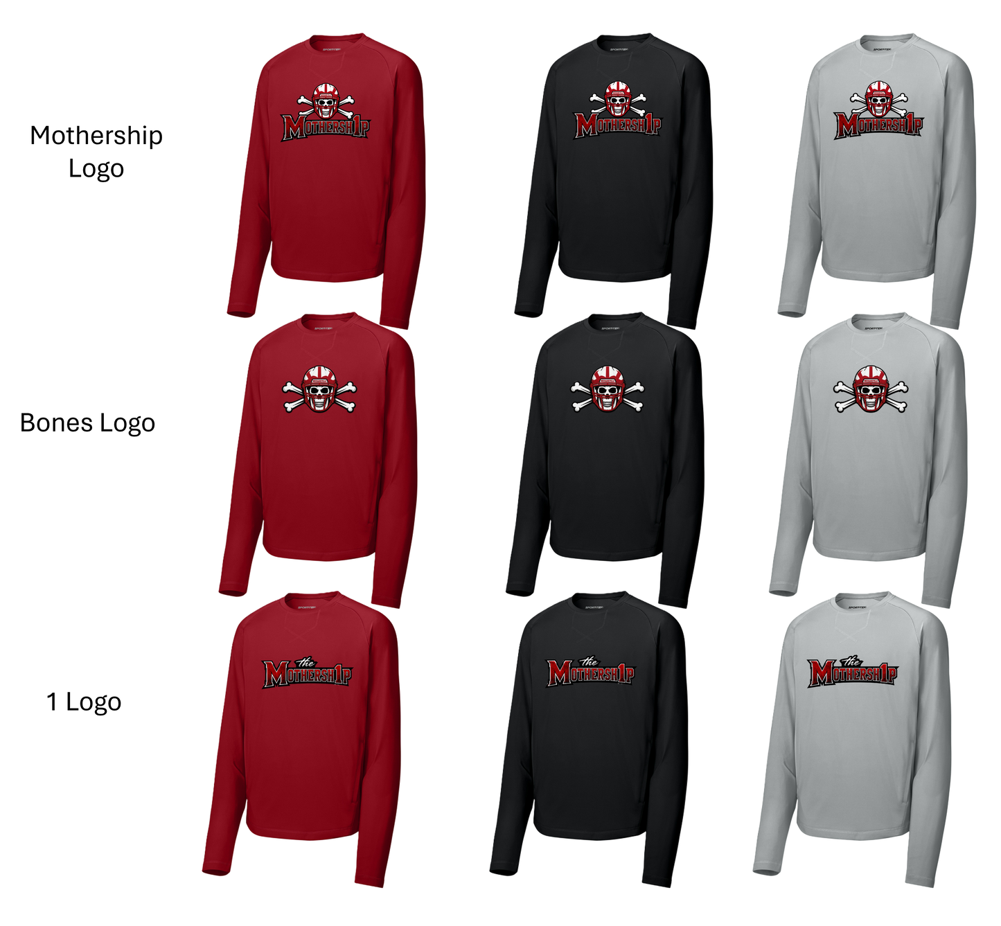 MHS Football 2026 - ST859 Stretch Pocketed Crewneck