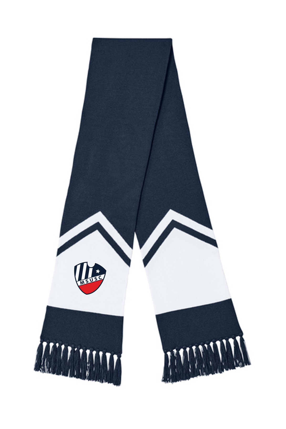 MSUSC - STA06 Gameday Scarf - Navy/White