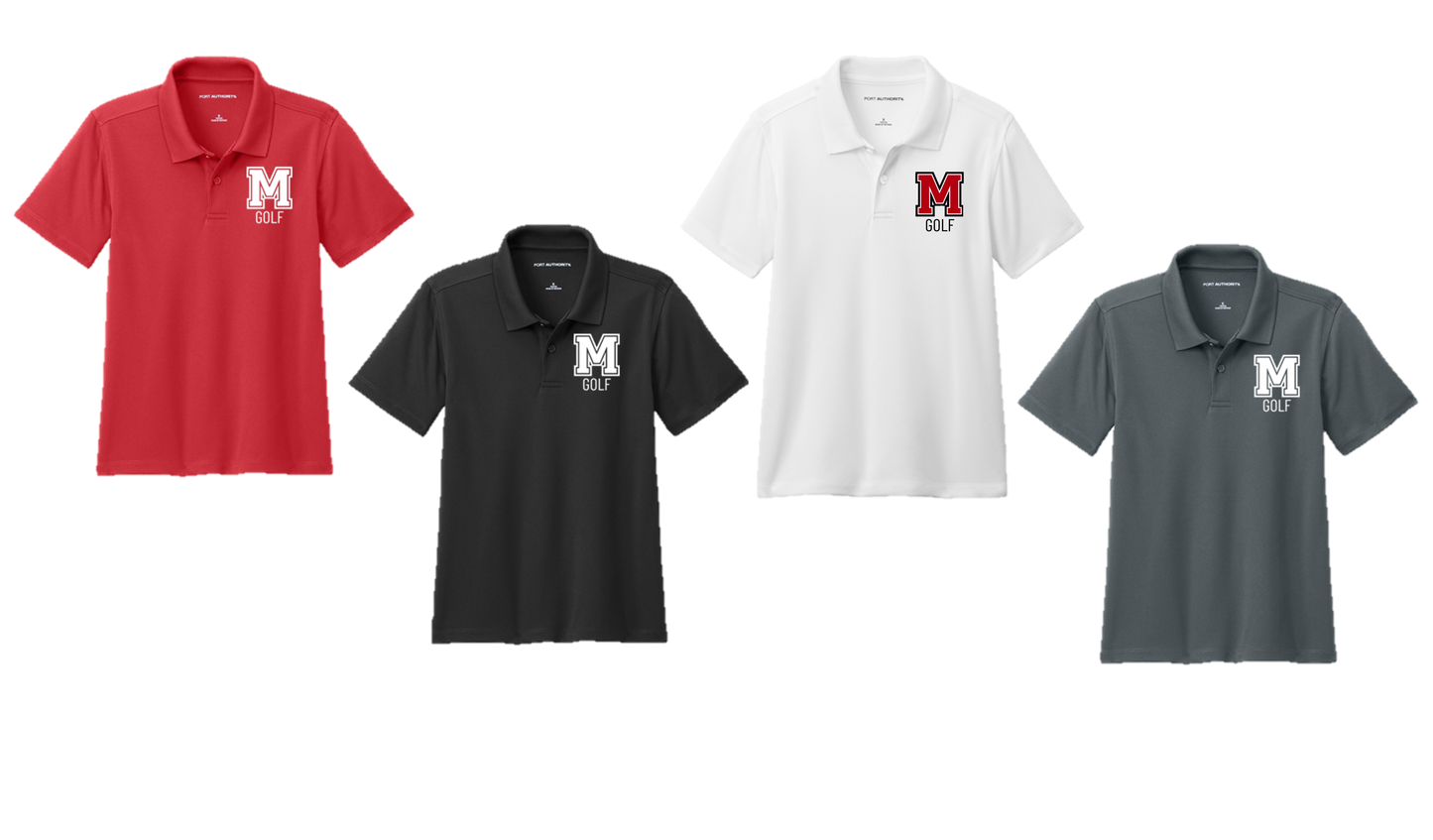 Mechanicville Golf - Y110 Youth Micro-Mesh Polo