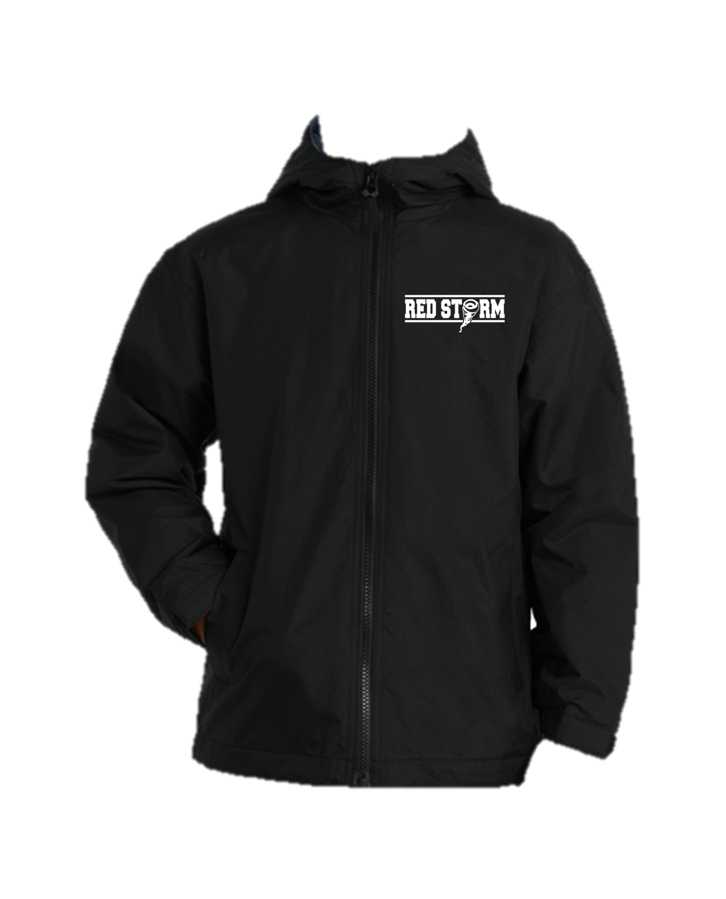 Red Storm - YJP56 Youth Team Jacket - Black
