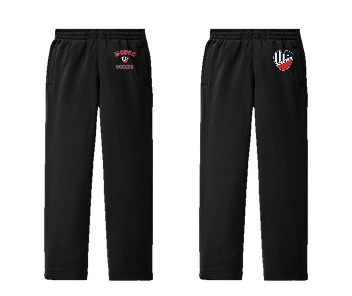 MSUSC - YST237 Youth Fleece Pant - Black
