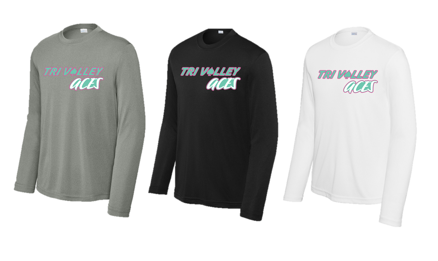 Tri Valley Aces - YST350LS Youth Long Sleeve Competitor™ Tee