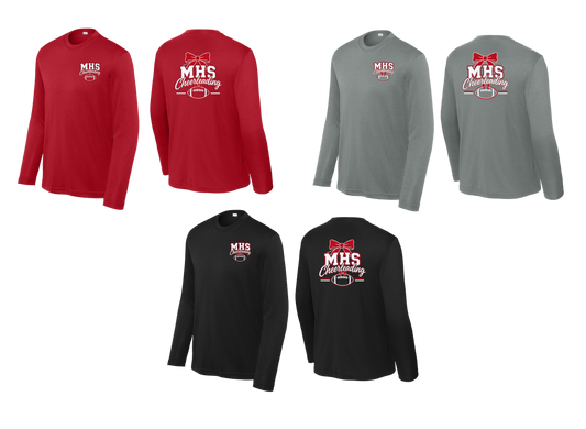 MHS Cheerleading 2026 - YST350LS Youth Long Sleeve Competitor™ Tee