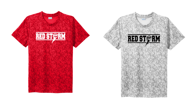Red Storm - YST460 Youth Digi Camo Tee